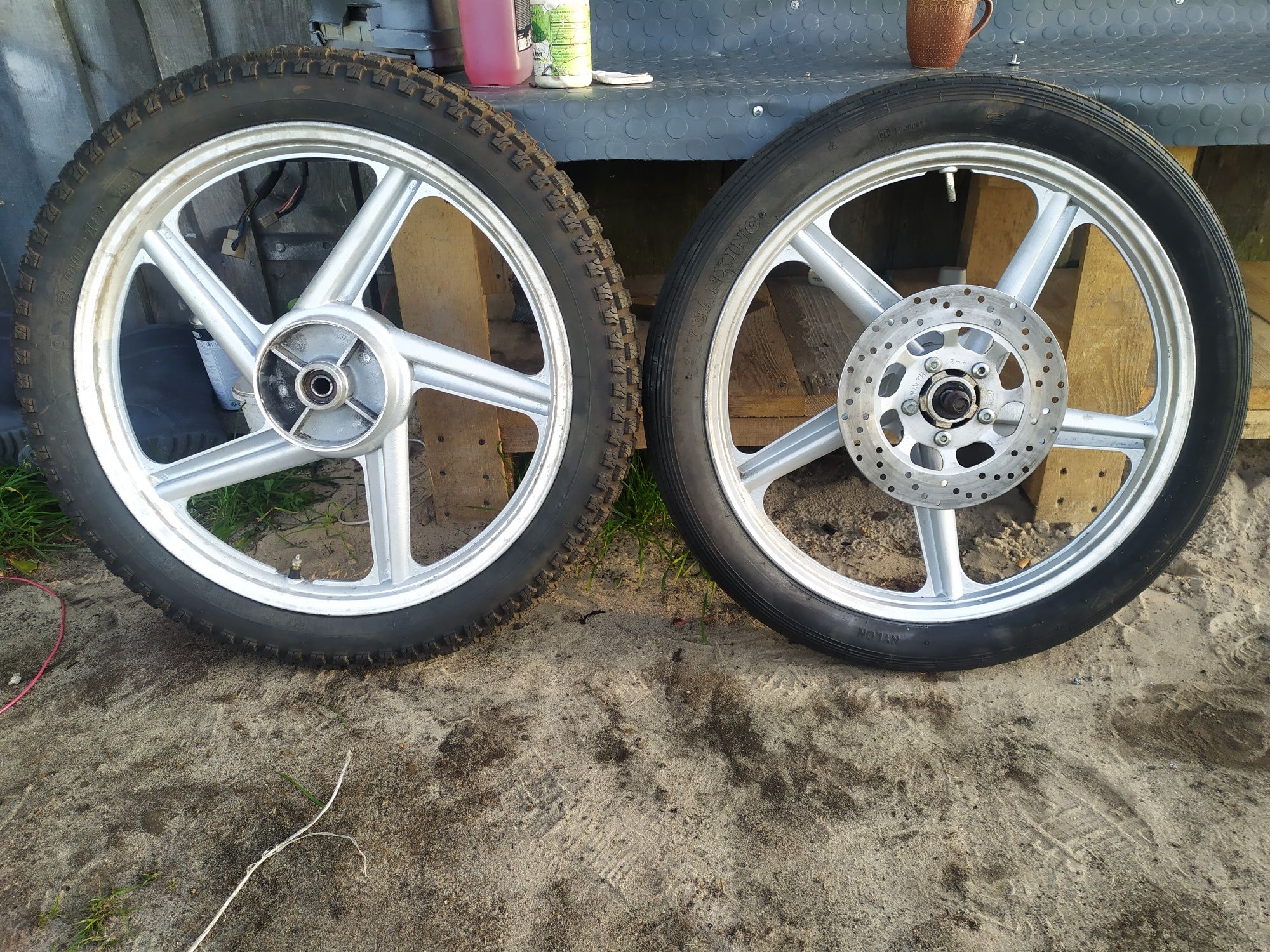 Продам колеса Альфа мото R 18.