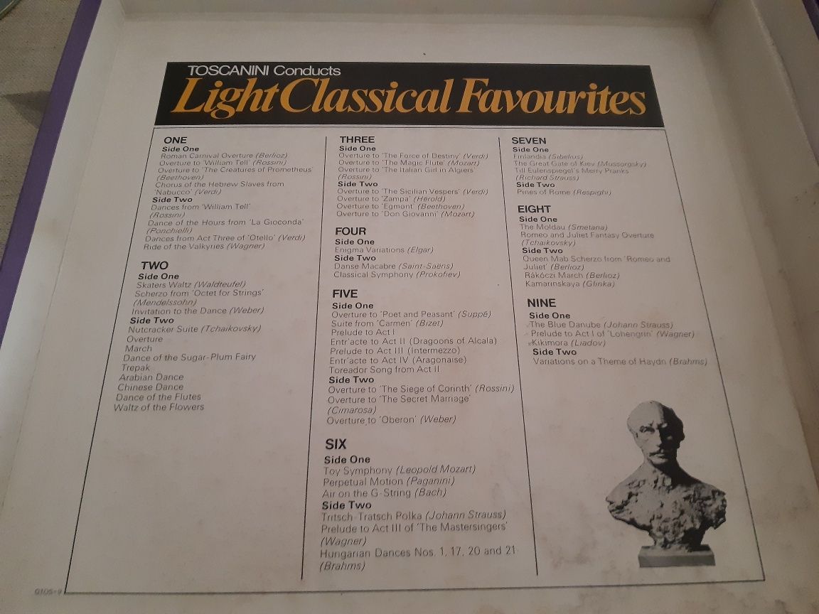 Coleção de Lps "Light classical favorourites"