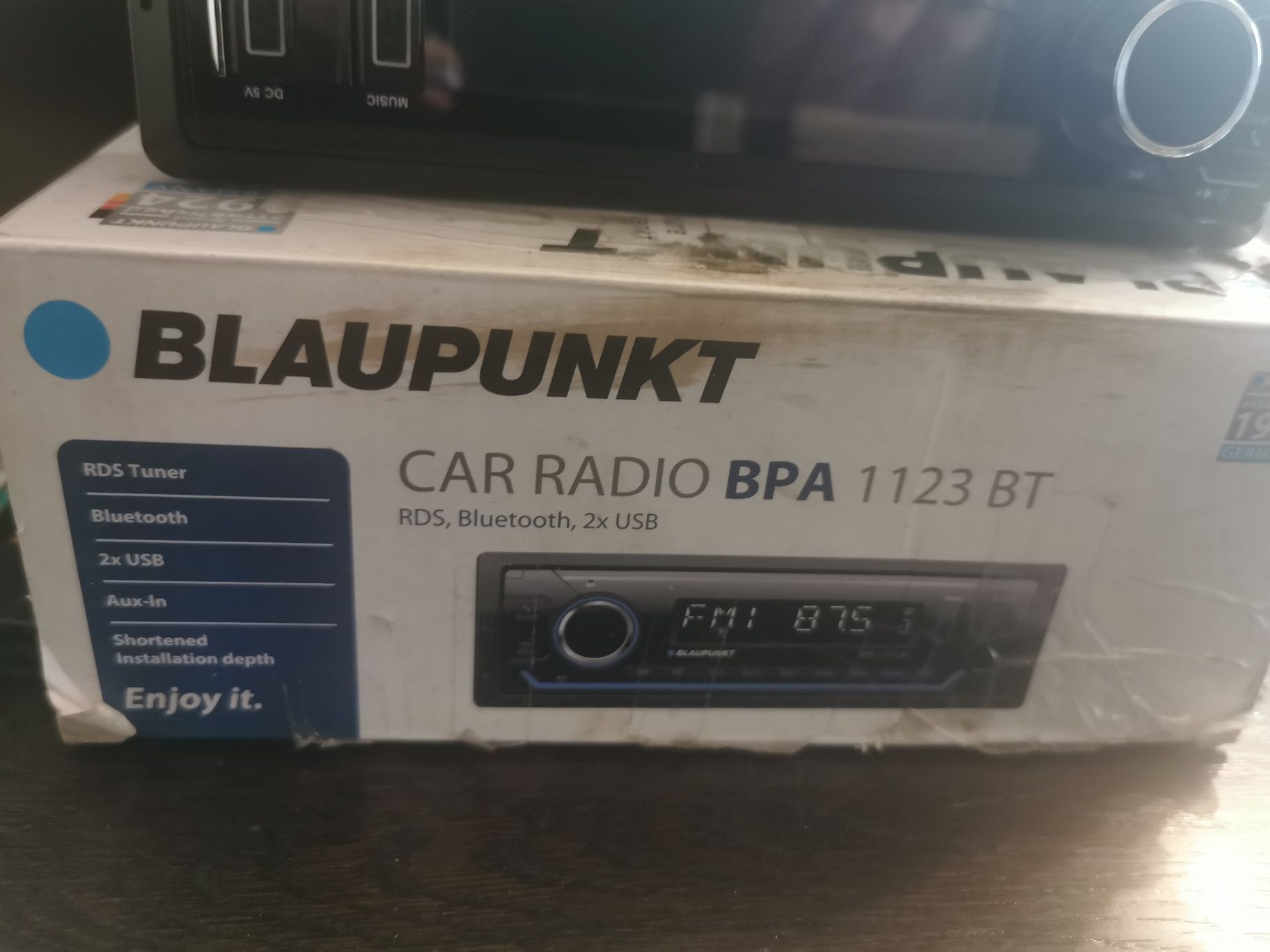 BLAUPUNKT BPA1123BT radio Bluetooth USB wielokolorowe podświetlenie