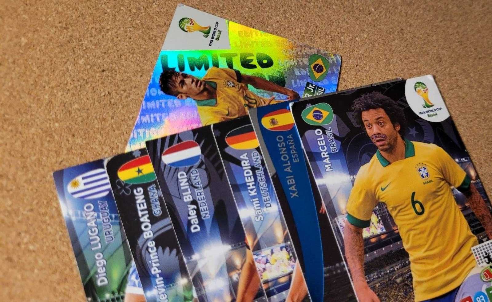 Karty piłkarskie Fifa World Cup 2014 Panini 30 sztuk