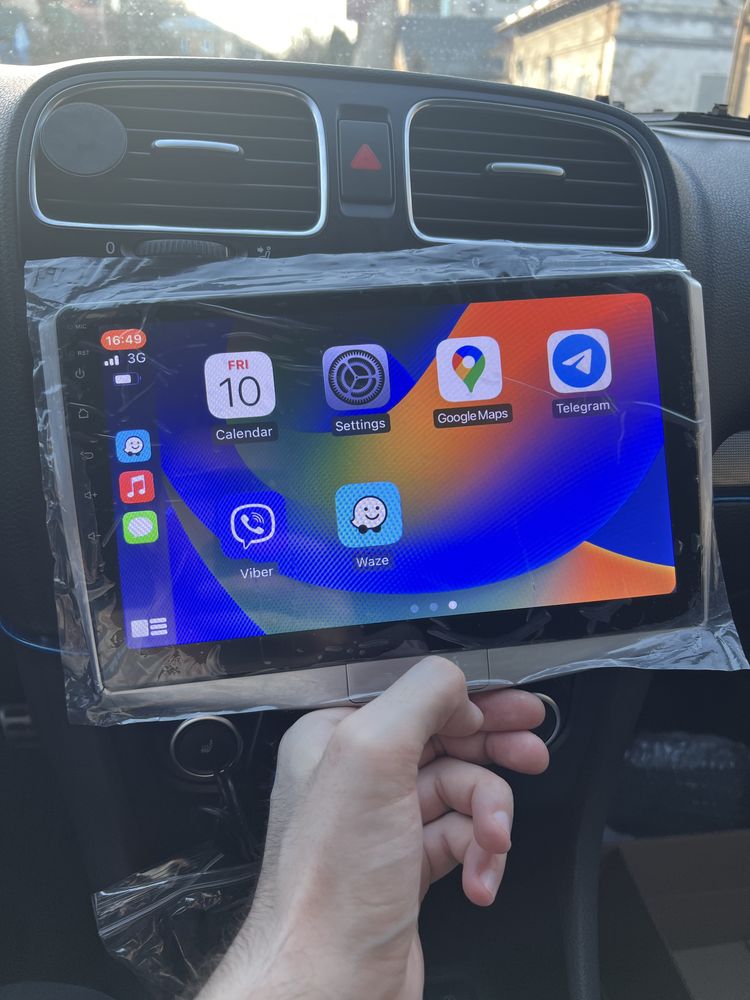 Магнітофон Carplay Android volkswagen skoda media магнітола пасат