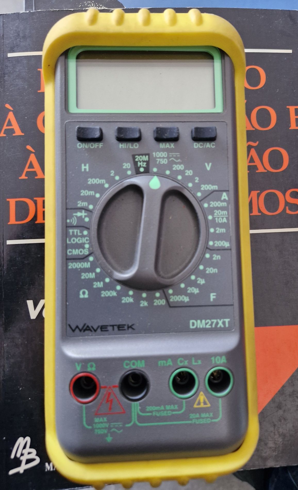 Multímetro Wavetek DM27XT