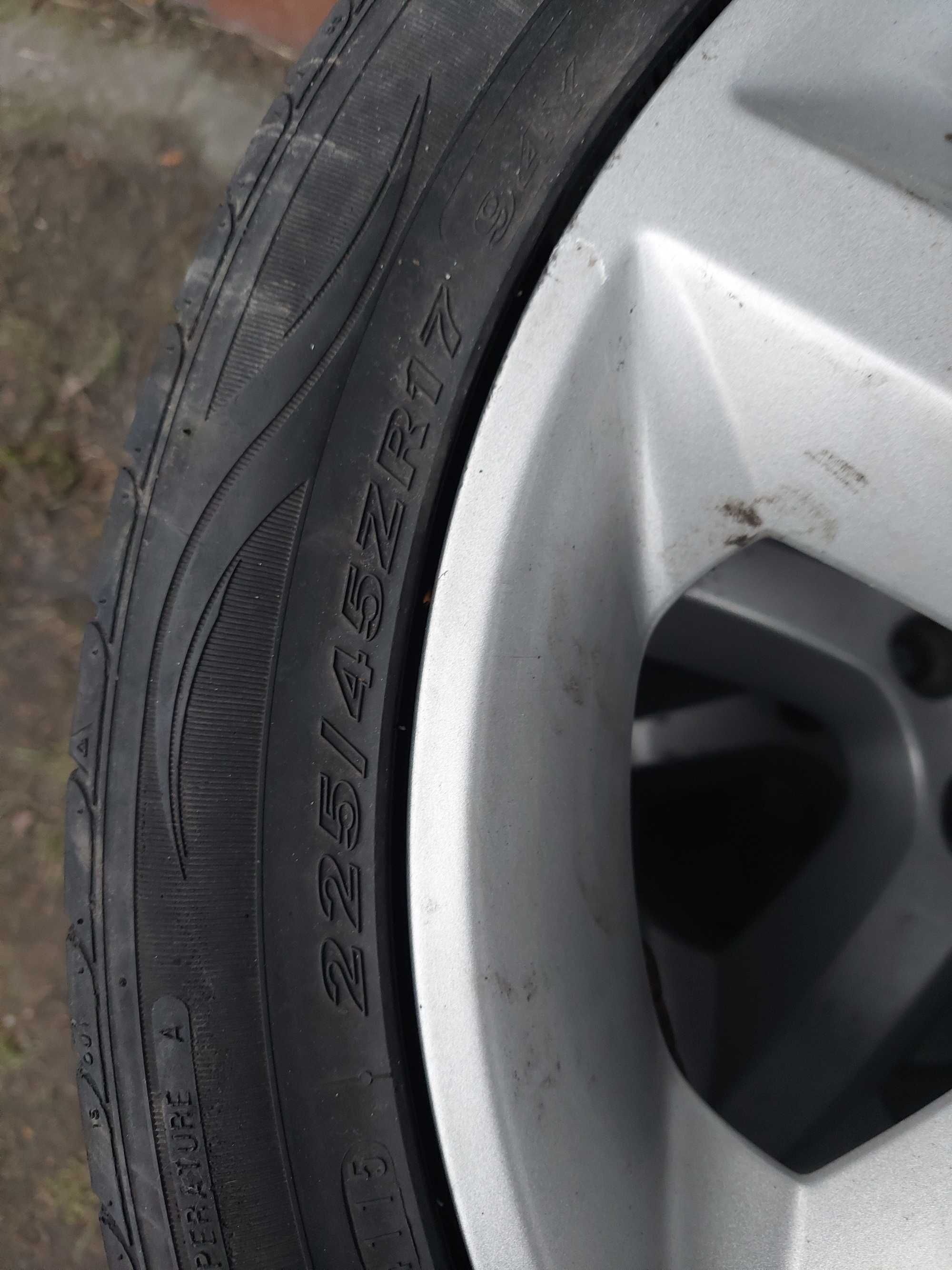 koła opel astra h 17 alufelgi