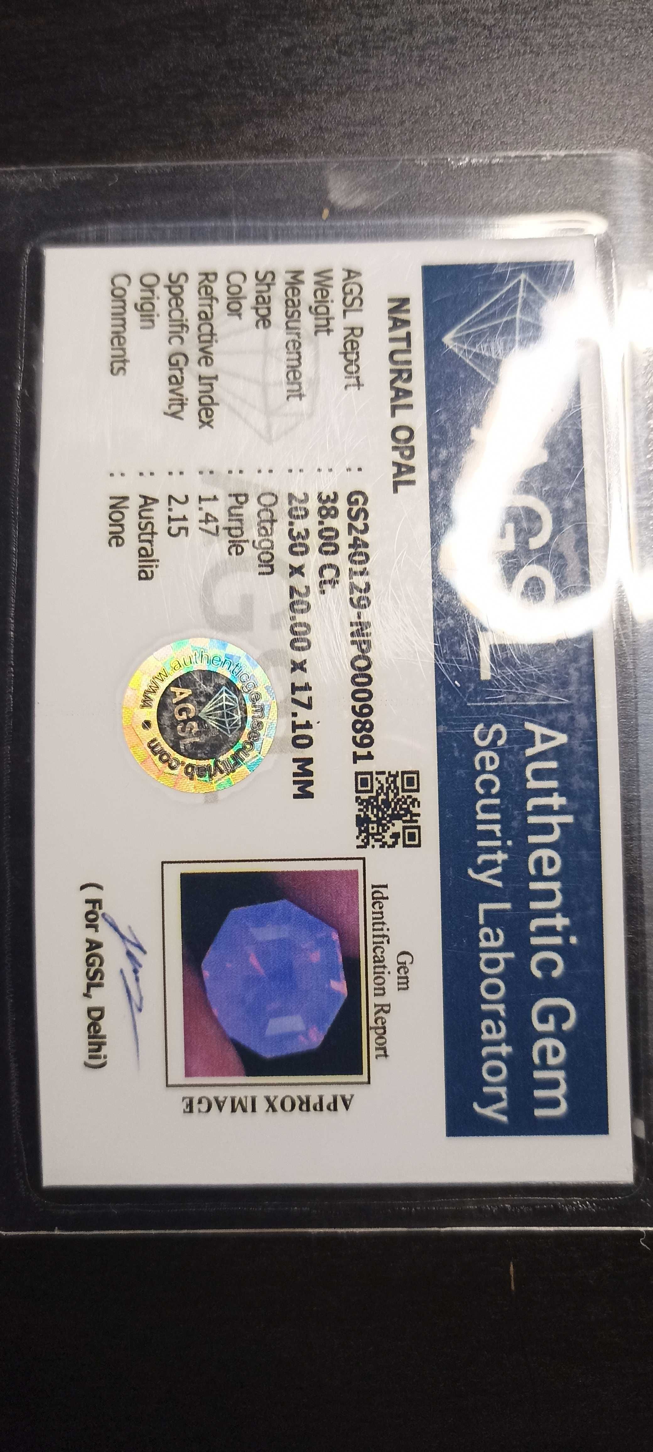 Opal Austrialia 38 ct