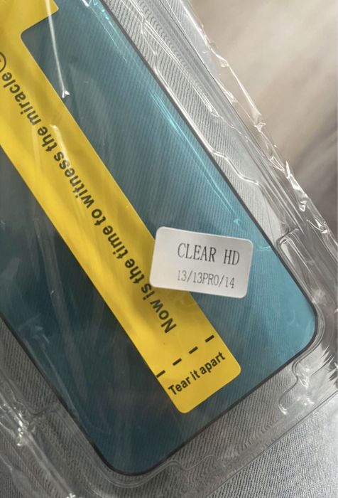 Zestaw iphone 13 folia plus case