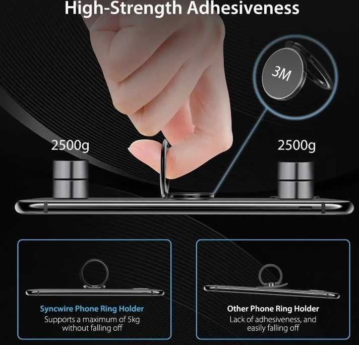 Держатель кольца для сотового телефона Syncwire с вращением на 360 г.