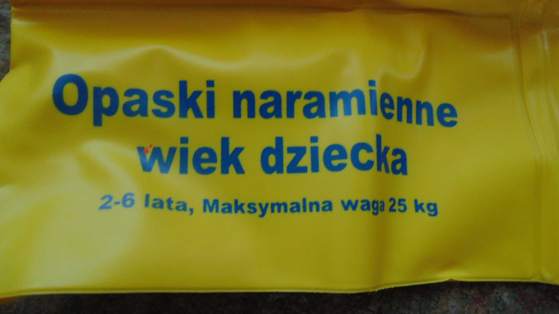 opaski motylki rękawki do pływania basen