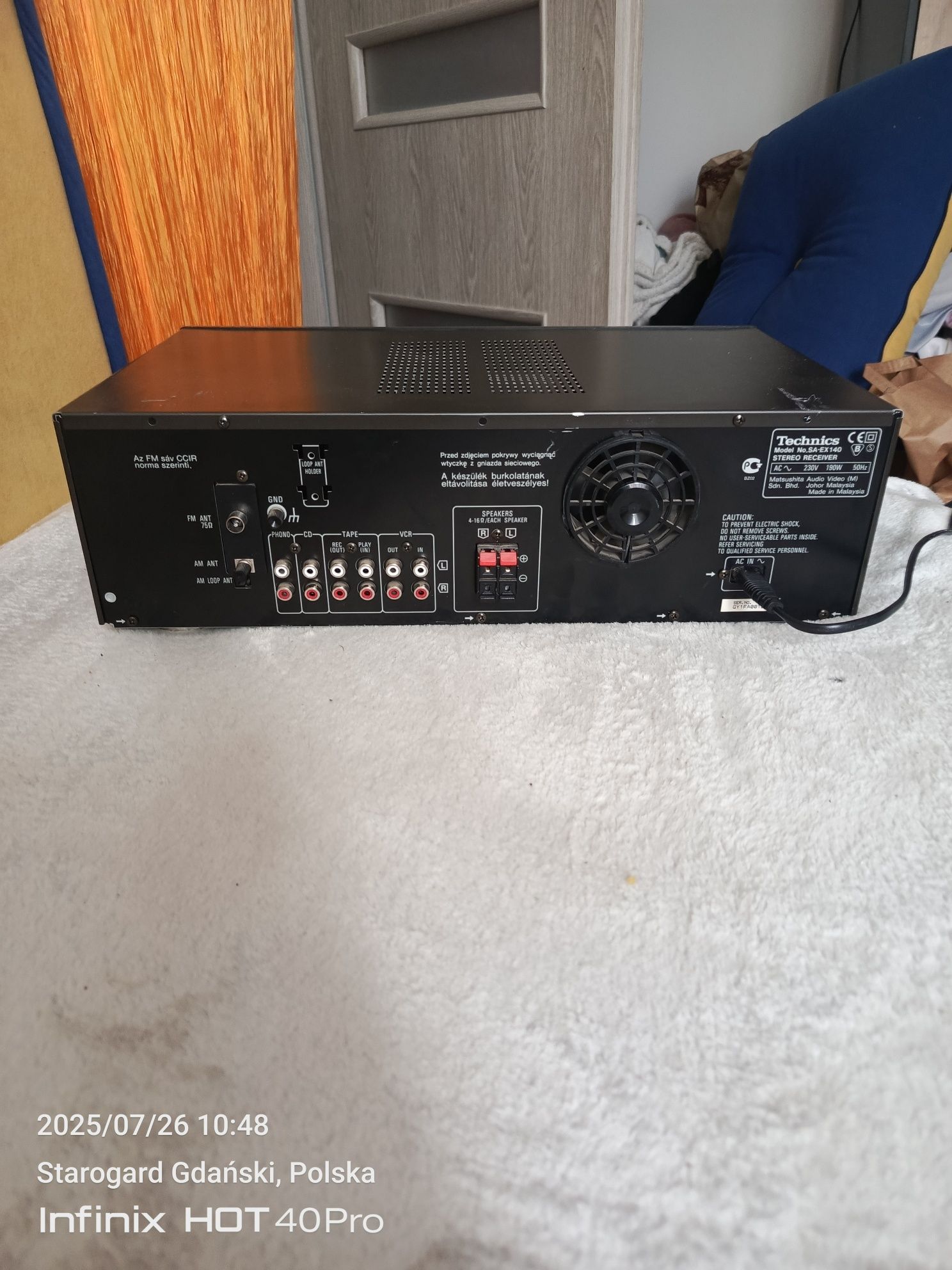 Technics amplituner