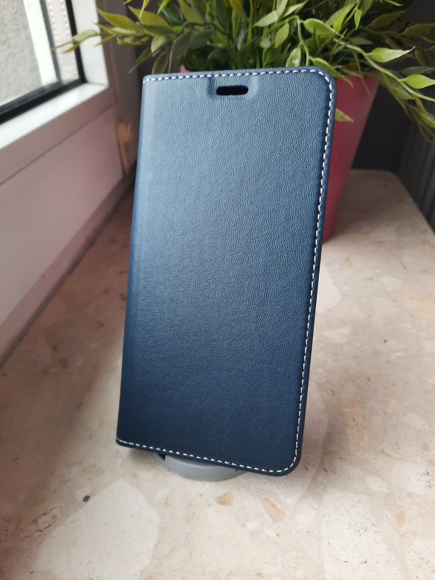 Etui na Huawei p smart, enjoy 7s zamykany skóra