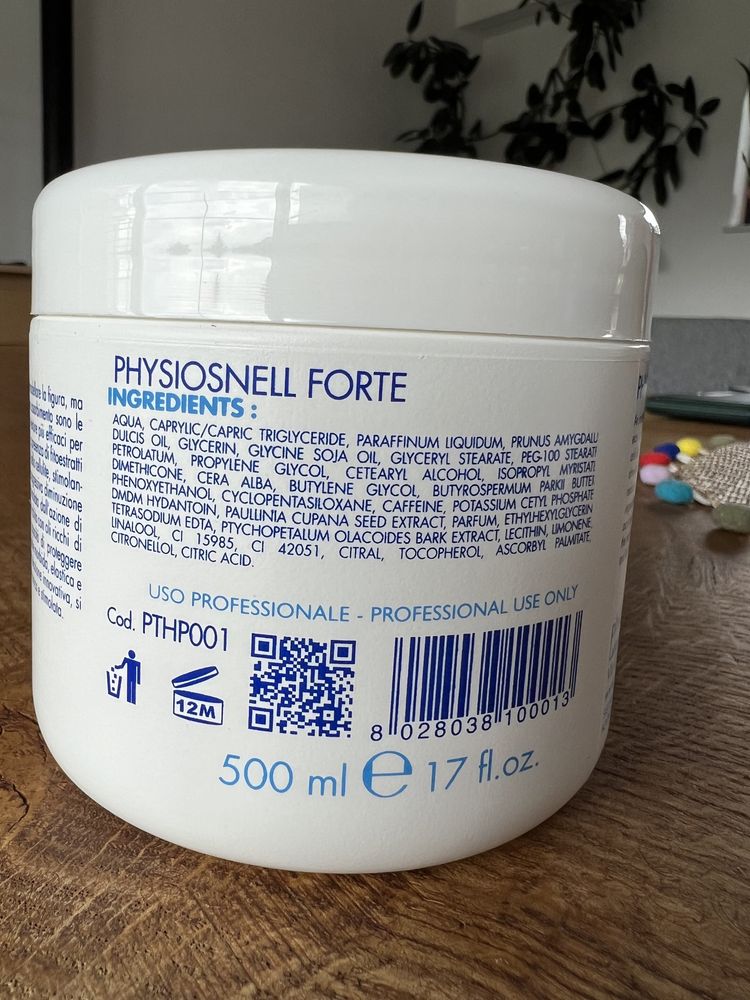 PHYSIOTHERM Physiosnell Forte profesjonalny krem na cellulit 500ml