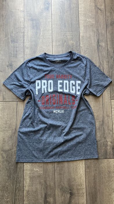 Jean Pascale męski t-shirt koszulka krótki rękaw szara L