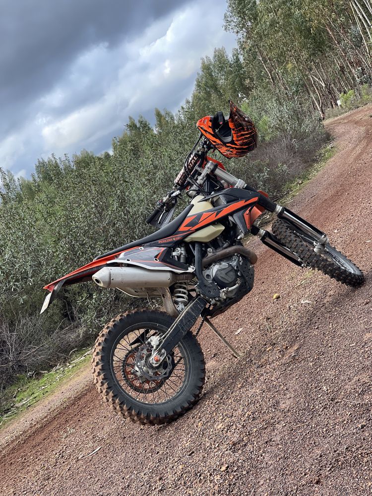 Ktm exc 450 com 140 h
