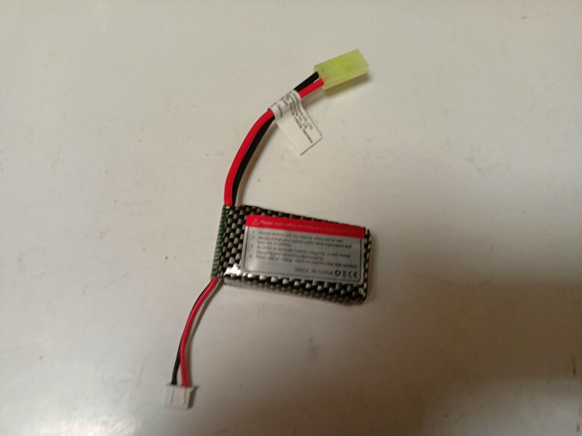 Akumulator RC 850 mAh 7.4 v deerc ,Overmax