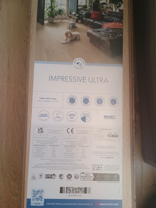 2 opakowania paneli quickstep dąb klasyczny AC5