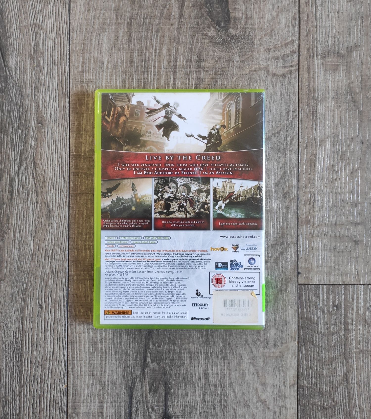 Gra Xbox 360 Assassin's Creed II Wysyłka OLX Gwarancja Pobranie Elbląg