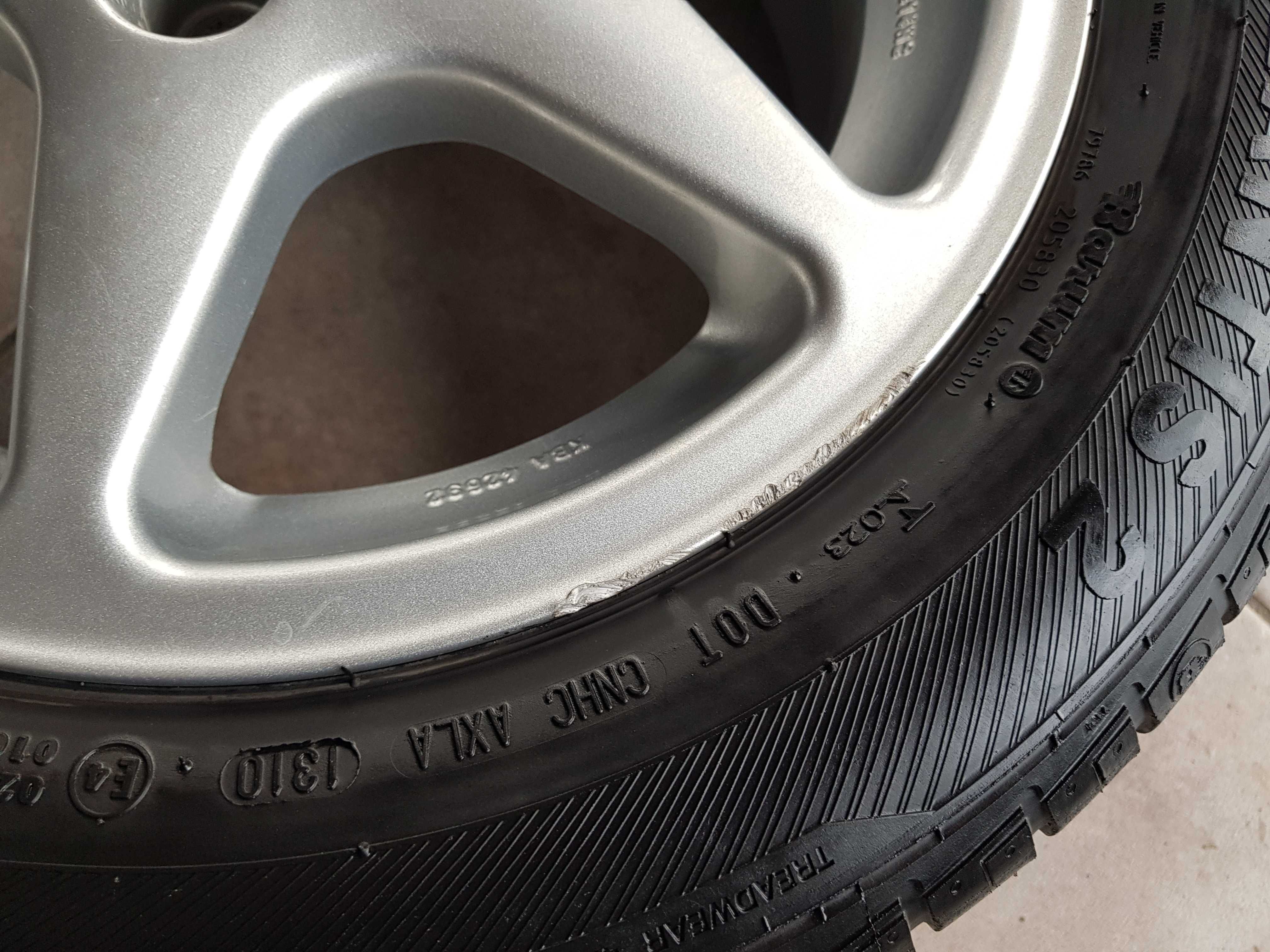 Felgi Koła TITAN 6x14 et37 4x100 opony 195/60/14 VW OPEL Renault