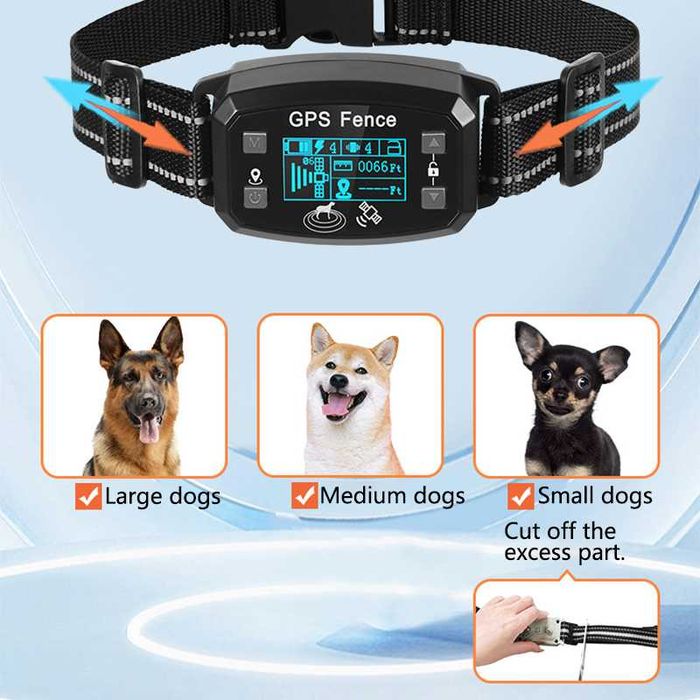 Cerca Elétrica Sem Fios com GPS para Cães e Gatos – NOVA