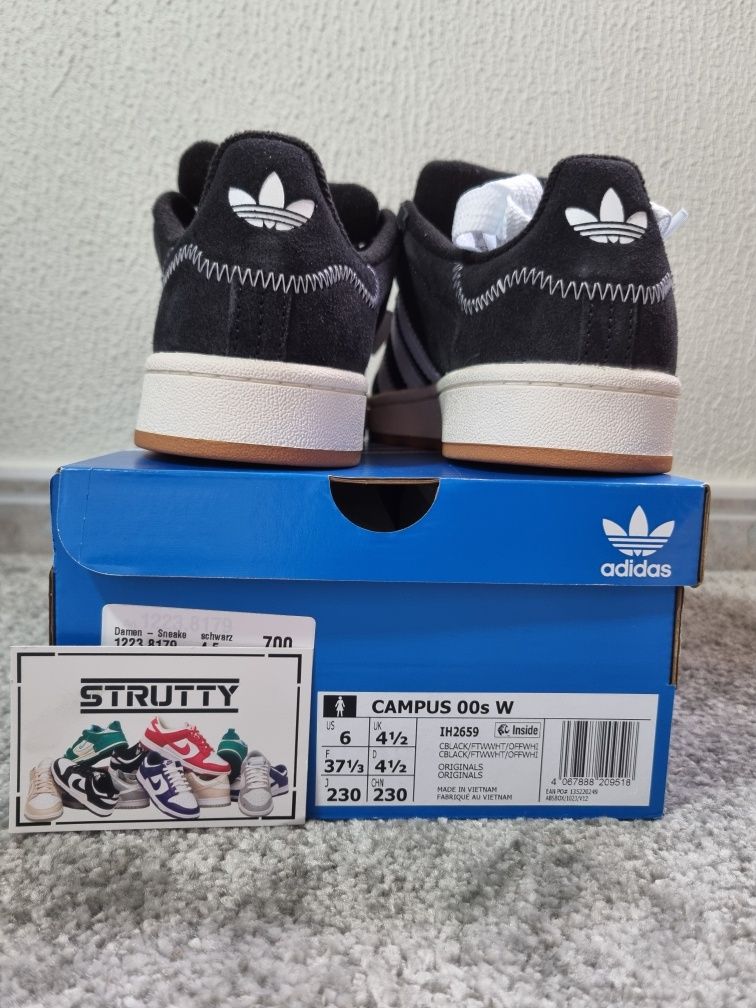 Adidas Campus 00s Preto Branco Edition