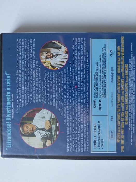 Na Pista da Pantera Cor-de-Rosa , de Blake Edwards, com Peter Sellers