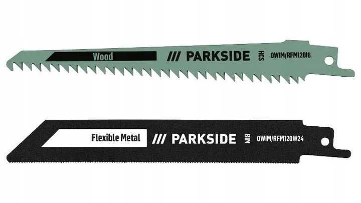 PARKSIDE Piła Szablasta Lisi Ogon 850W PFS B2 28mm Walizka Brzeszczoty