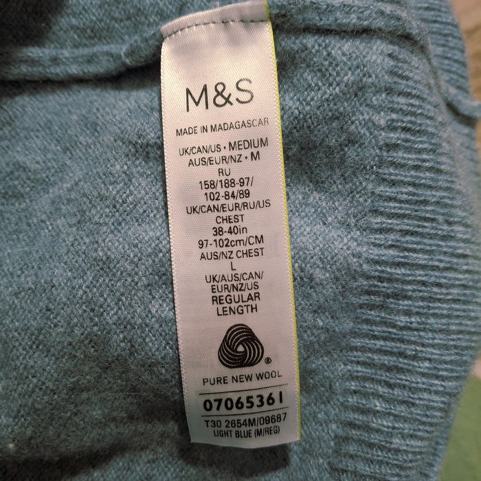 Джемпер свитер натуральная шерсть ягненка