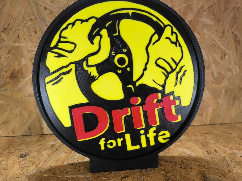 Luminária Decorativa / Lightbox Drift for Life