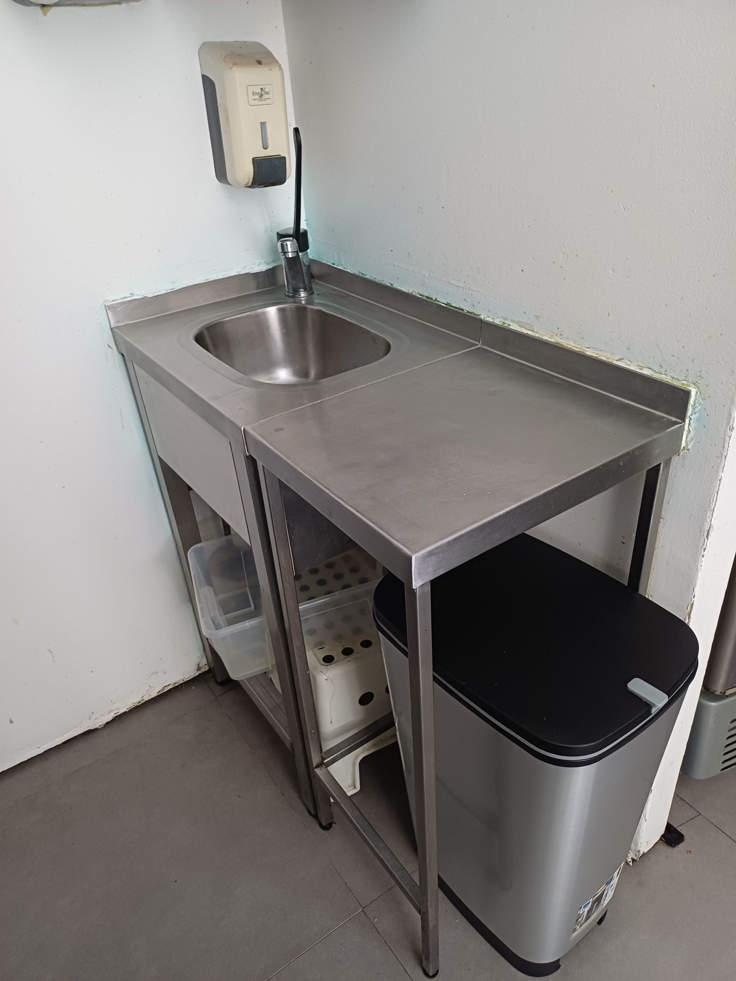 Balcao inox cozinha