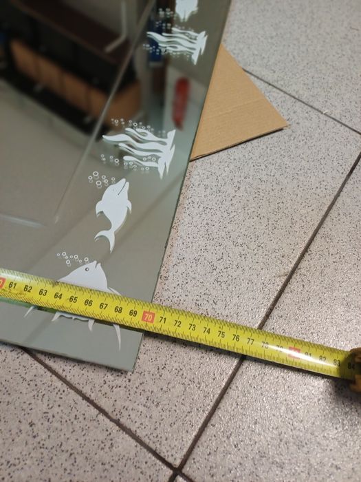 Espelho wc decorado 70×50