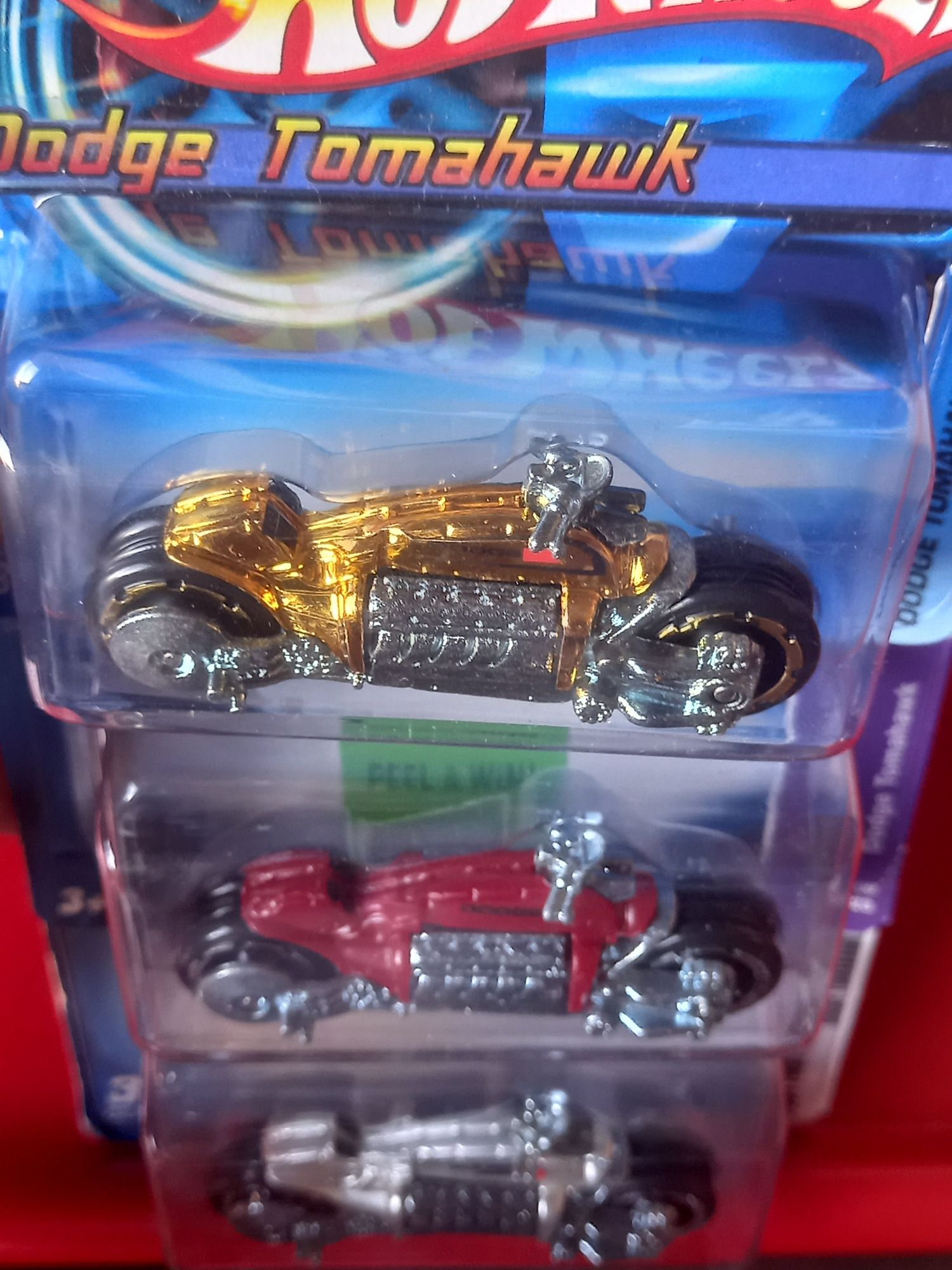 Conj 3 hot wheels dodge tomahawk