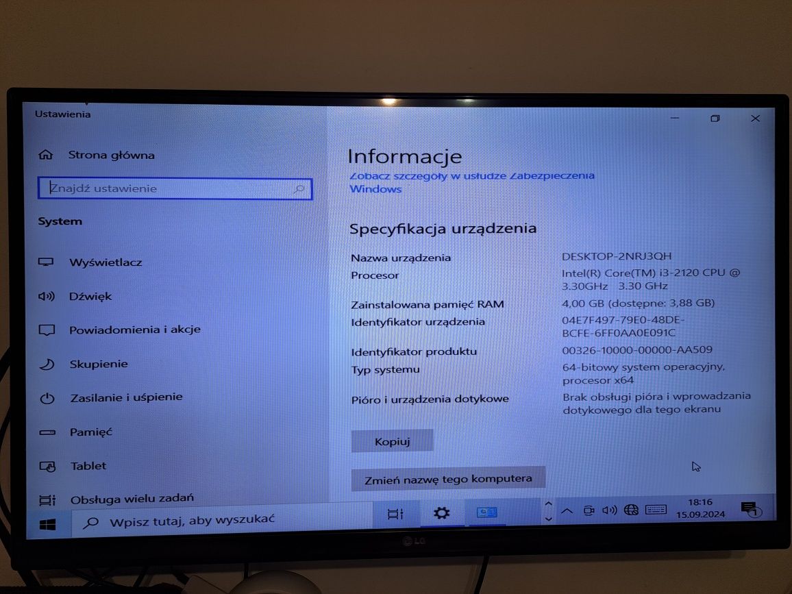 Sprzedam Komputer Dell Opti Plex 790 Series