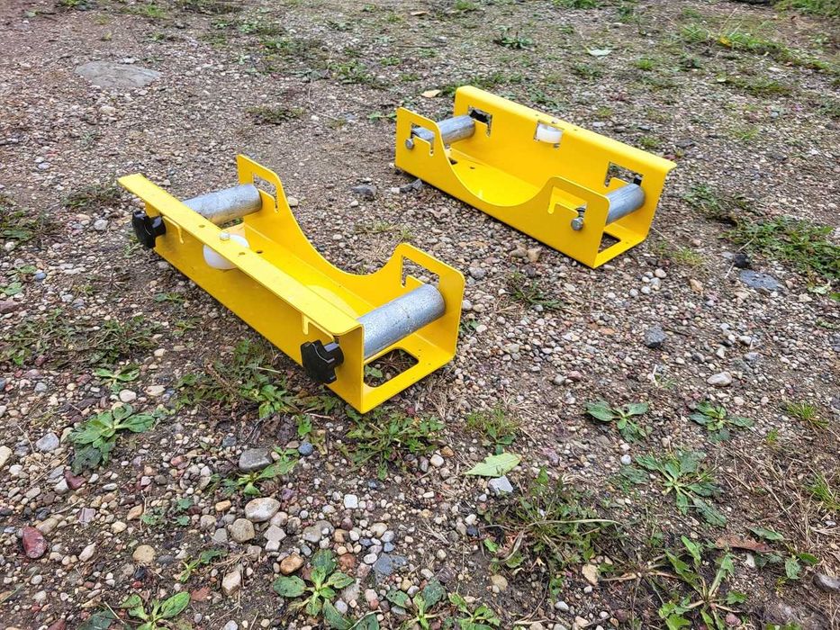 Rozwijak stojak do bębnów, szpul kablowych przewodów Nowy, Polski