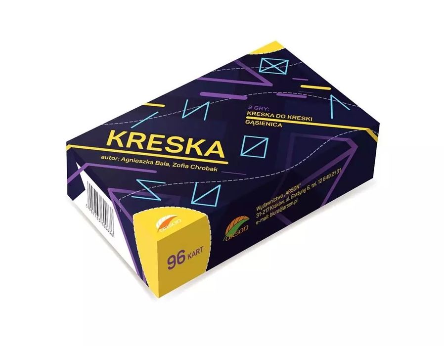 Karty edukacyjne - Kreska. Arson