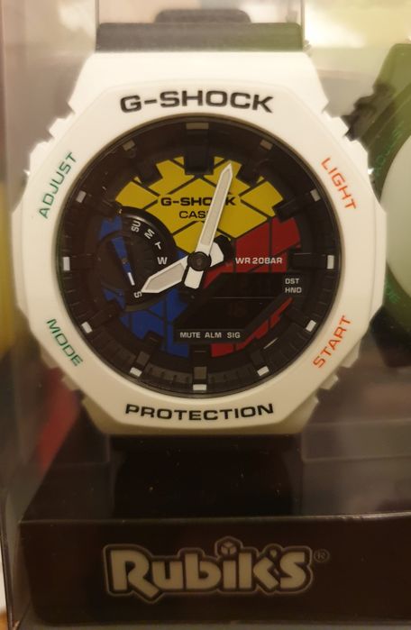 Casio G-SHOCK GAE-2100RC-1AER Rubik's nowy