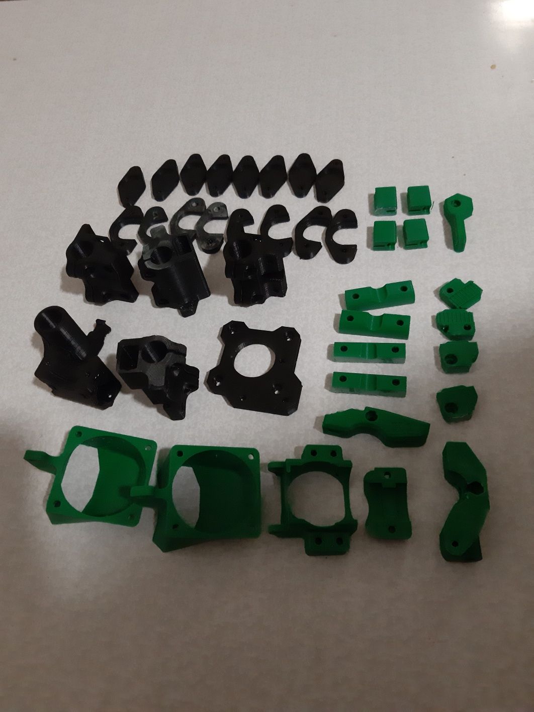 Набор пластиковых деталей для самостоятельной сборки 3д принтера
