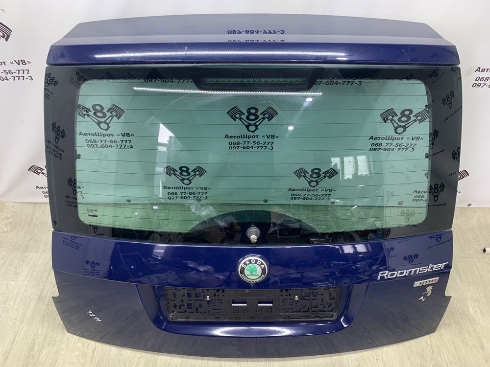 Ляда Skoda Roomster кришка багажника Шкода Румстер кляпа