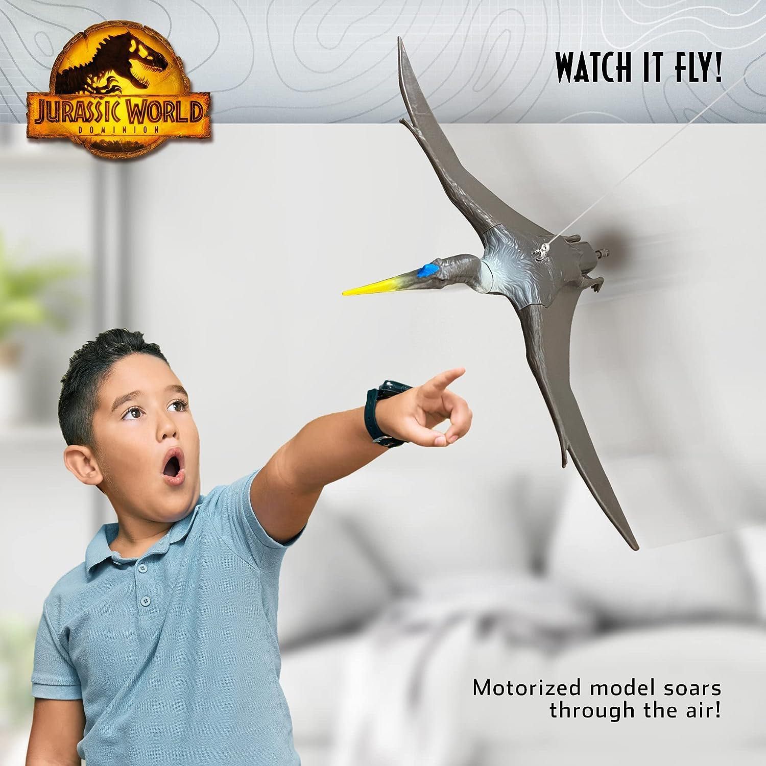 Моторизована модель літаючого птерозавра.Jurassic World Quetzalcoa