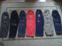 zestaw spodni na chłopca rozmiar 122-128