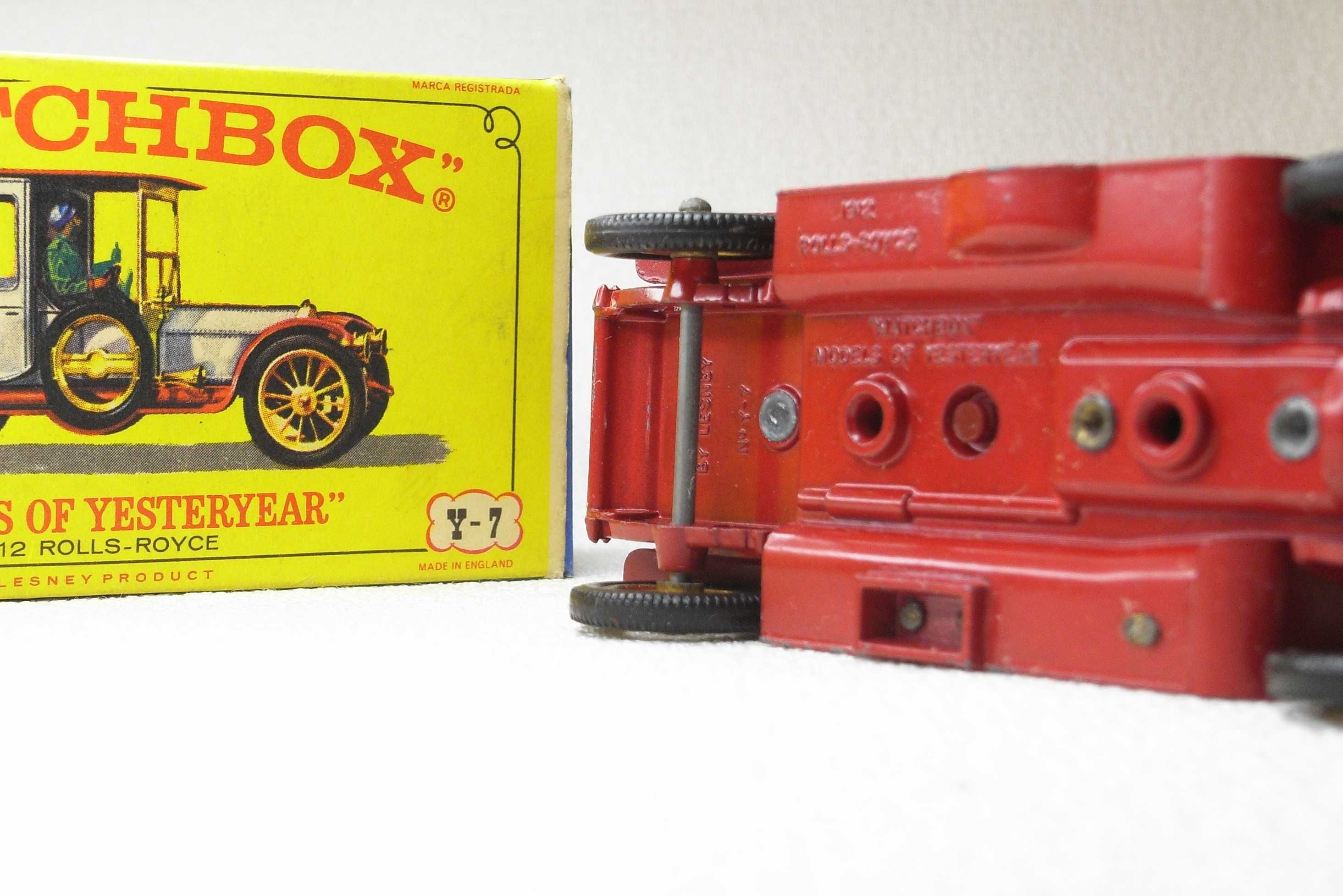 Y-7 1912 Rolls Royce Matchbox Models of Yesteryear Lesney