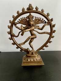 Rzeźba Shiva z mosiądzu