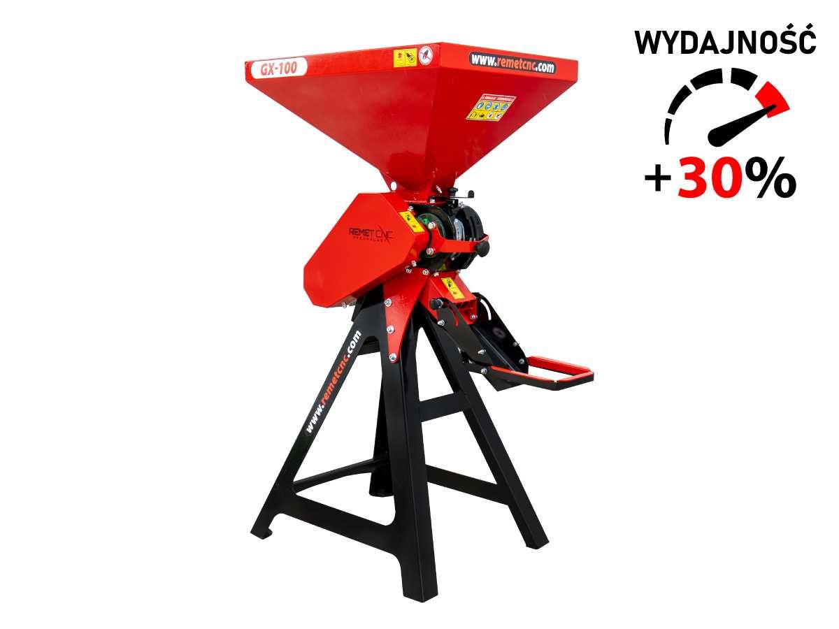 Gniotownik == Śrutownik REMETCNC GX-100 == NOWOŚĆ