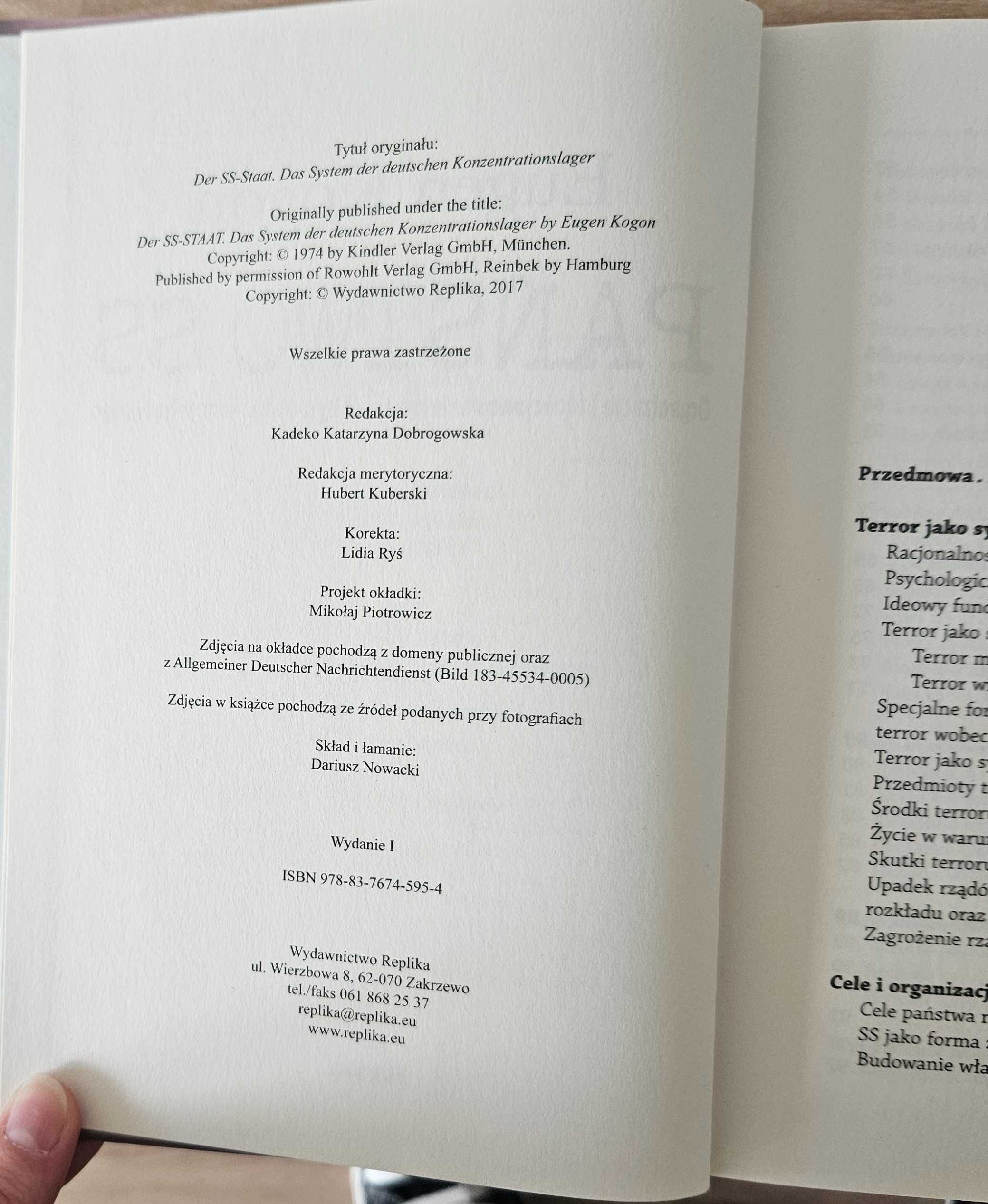 Państwo SS Organizacja i funkcjonowanie niemieckiego obozu koncentracj