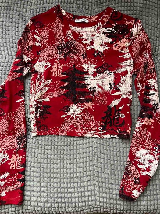 Топ лонг bershka М