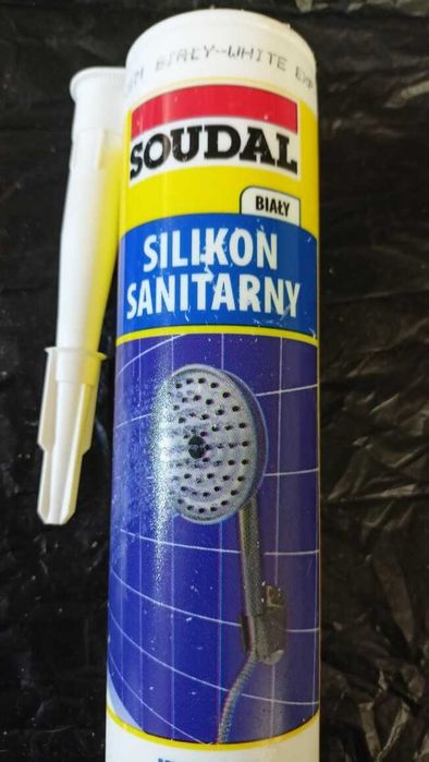 Silikon sanitarny biały