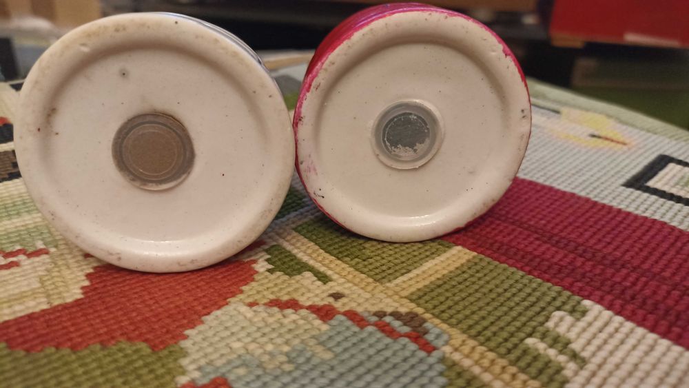 Solniczka i pieprzniczka krasnale świąteczne