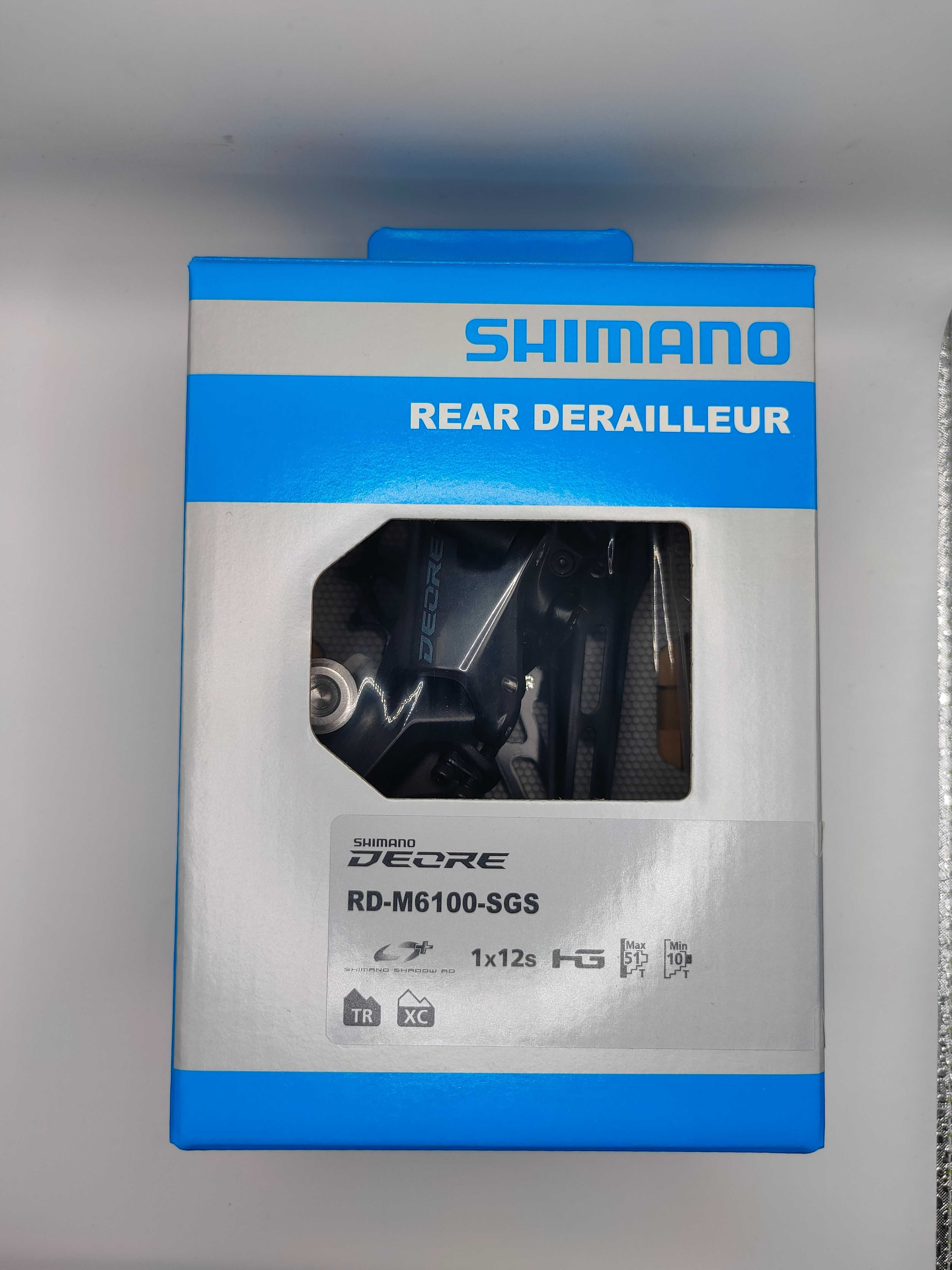 Przerzutka tylna Shimano Deore RD-M6100 SGS 12 rz.