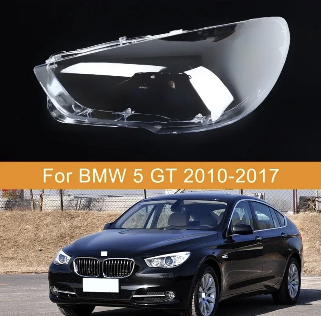 Vidro capa lente farol ótica BMW série 5 GT F07