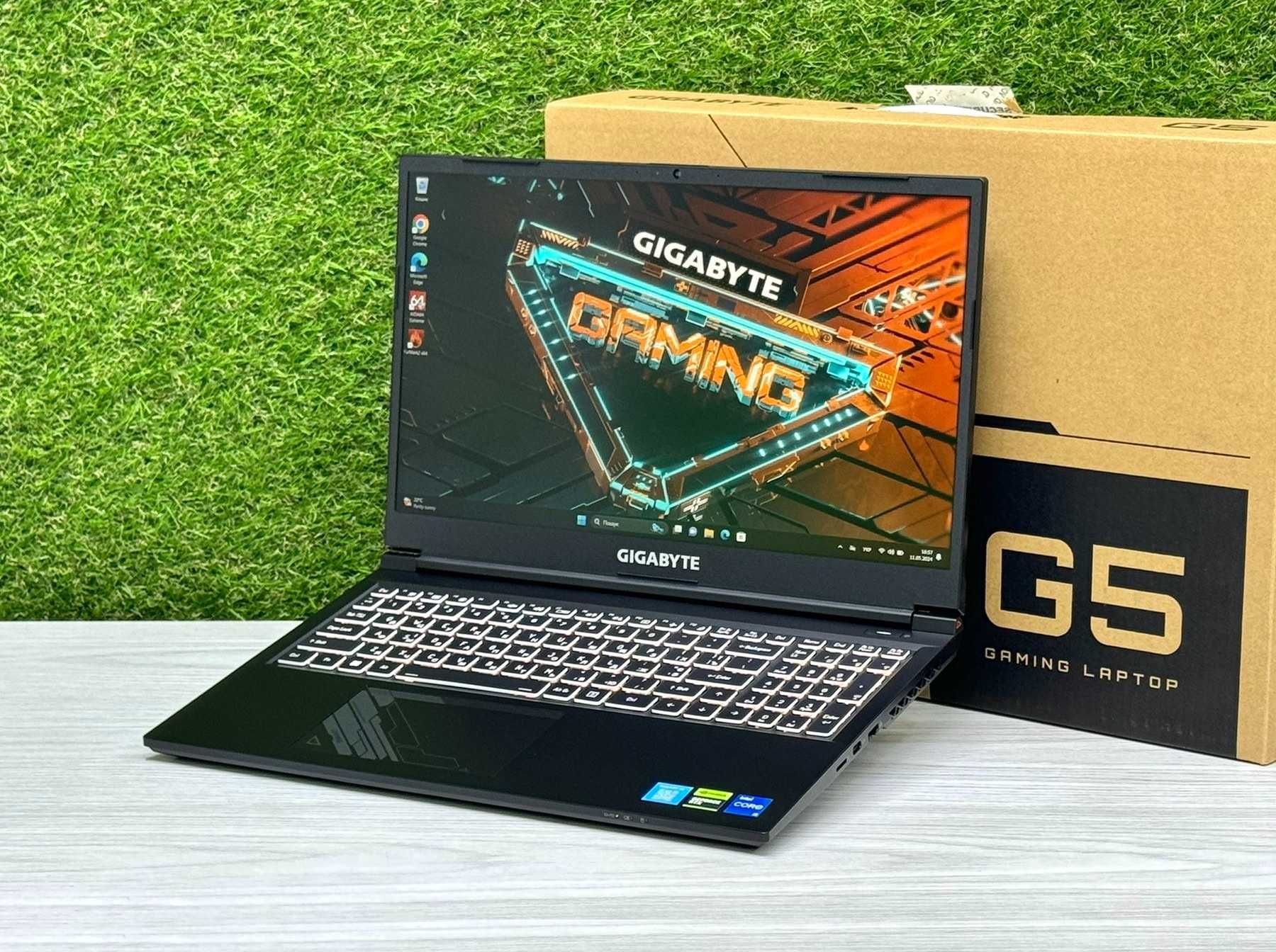 Новий Ігровий ноутбук Gigabyte G5 / i5-12500H / RTX 4060 / 144Hz