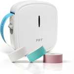 PRT Qutie drukarka etykiet Bluetooth, samoprzylepne ładowana przez USB