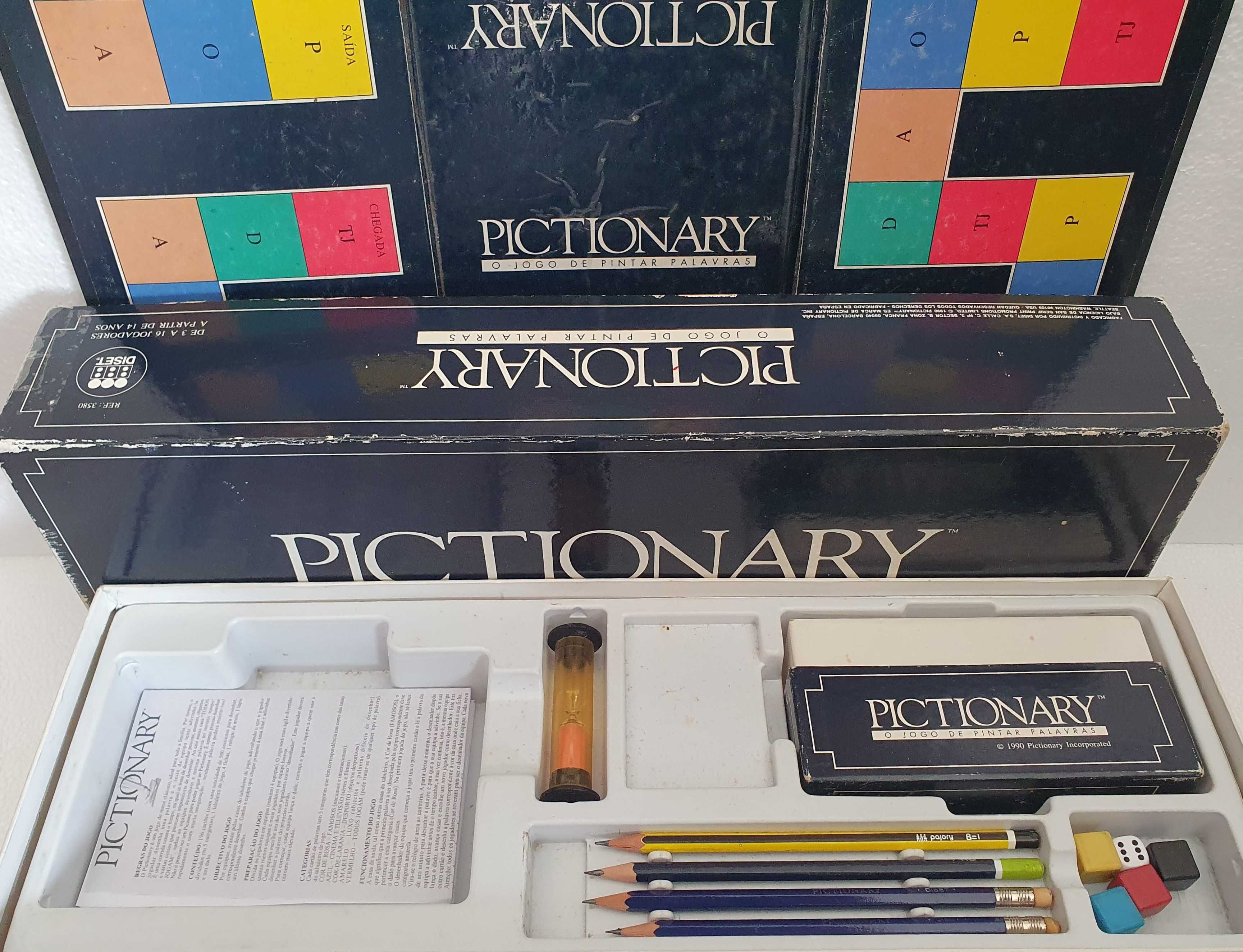 Pictionary - O jogo de Pintar Palavras - Anos 80