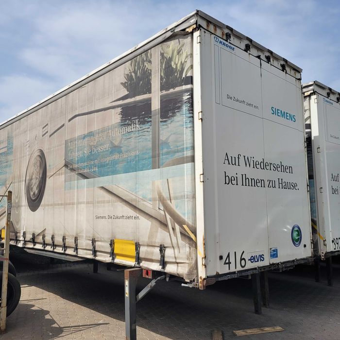 Krone Kontener Bdf Jumbo 7,8m x 2,5m x 3m Firana zabudowa